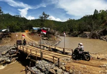 TNI Buka Isolasi Aceh Tengah, Jembatan Ili Rampung