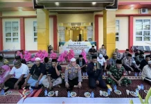 Polsek Derawan Buka Puasa Bersama Forkopimcam
