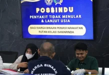 Rutan Samarinda Gelar Posbindu Ramadan
