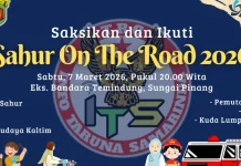 Sahur On The Road ITS Kembali Meriahkan Ramadan di Samarinda