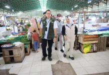Satgas Saber dan Pemkab Kukar Cek Harga Bahan Pokok di Pasar Mangkurawang