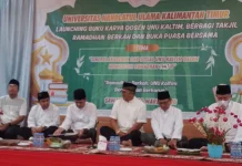 UNU Kaltim Berbagi Takjil dan Luncurkan Buku Karya Dosen