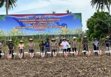 Gebrakan Industrial Farming Polda Kaltim Demi Ketahanan Pangan Nasional
