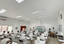 Kemenag Samarinda Awasi Pelaksanaan Ujian Madrasah Aliyah
