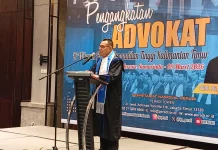 Dewan Pimpinan PERADI Tekankan Profesionalitas dan Integritas Advokat Baru