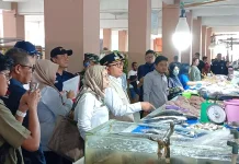 Sidak Pasar Baqa, Pemkot Samarinda Pantau Kenaikan Harga Komoditas Pangan