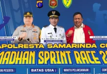 Kapolresta Samarinda Cup Ramadan Sprint Race Sukses Digelar, Diikuti 200 Peserta