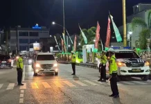 Pengamanan Perjalanan Mudik, Satlantas Polres Paser Sigap Berjaga