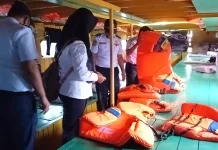 Dishub Samarinda Ramp Check Kapal Tujuan Mahulu dan Kutai Barat