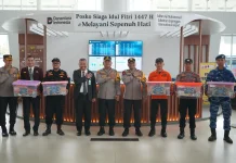 Kapolda Kaltim Tinjau Pos Pengamanan di Bandara dan Pelabuhan Balikpapan