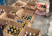 Satpol PP Samarinda Sita 300 Botol Miras dari Warung Kelontong di Jalan Imam Bonjol