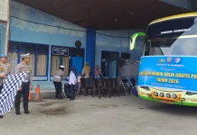 Mudik Gratis, Polresta Samarinda Berangkatkan 152 Pemudik ke Balikpapan