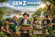 Ikhtiar Gen Z Jaga Kelestarian Alam Samarinda lewat Gerakan 'Isuk'