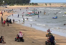 Libur Lebaran 2026, Pantai Manggar Balikpapan Diserbu 16.945 Pengunjung