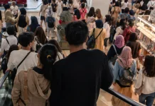 Sisa Libur Lebaran Mall di Samarinda Masih Dipenuhi Pengunjung