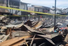 Kerugian Kebakaran Pasar Segiri Ditaksir Rp12,5 Miliar
