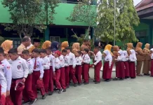 Pascalibur Lebaran, Ratusan Siswa SDN 008 Samarinda Antusias Kembali ke Sekolah