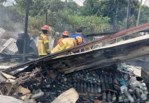 Api Lahap Tiga Rumah Warga Karang Rejo Balikpapan