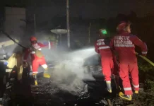 Kebakaran Rumah di Desa Laburan Paser, Satu Keluarga Terdampak