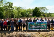 Dukung Swasembada Pangan Nasional, Mahulu Gelar Gerakan Tanam Padi Serempak