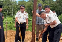 Lapas Tenggarong Bangun Kandang Ayam, Perkuat Pembinaan dan Ketahanan Pangan