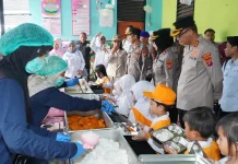 Program Makan Bergizi Gratis Resmi Diluncurkan Polres Bontang