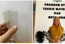 Atasi Harga Plastik, ITK Balikpapan Ciptakan Bioplastik Kulit Singkong