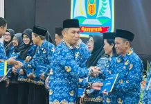 Wali Kota Balikpapan Lantik ASN Soroti Integritas Aparatur