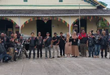 Klub Motor 1 Percent Kaltim Sambangi Museum Sadurengas untuk Lestarikan Budaya