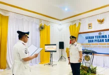 Aris Triyanto Menjabat Posisi Karutan Tanah Grogot yang Baru