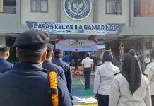 Komitmen Zero Halinar, Lapas Kelas IIA Samarinda Rutin Razia Handphone dan Narkoba
