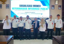 Diskominfo Berau Gelar Sosialisasi Monev Keterbukaan Informasi Publik Se-Kaltim