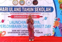 HUT SDN 007 Samarinda Ulu Menjadi Ajang Penguatan Kreativitas Siswa