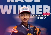 Ramadhipa Juara Race 2 Rookies Cup Jerez