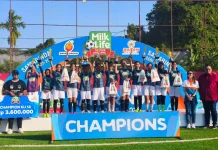 Ratusan Siswi Ikuti Turnamen Sepak Bola Putri di Samarinda