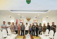 Sambangi Rudy Mas'ud, KONI Kaltim Mendapatkan Pesan untuk Jadi Mesin Prestasi