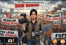AJI Samarinda Soroti Upah Rendah Jurnalis di Hari Buruh 2026