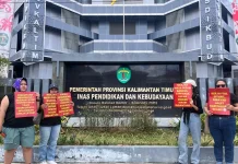 Perempuan Mahardhika Samarinda Tolak Kekerasan dan Militerisme di Dunia Kerja