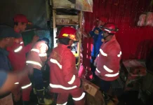 Kebakaran Warung Sayur di Tanjung Redeb Berhasil Dipadamkan