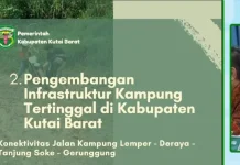 Pemkab Kubar Minta Dukungan Provinsi, Kemantapan Jalan ke Kampung Tertinggal