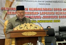 DPRD Berau Beri Rekomendasi LKPJ Tahun Anggaran 2025