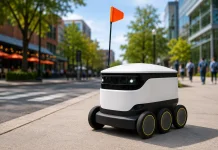Robot Antar Makanan Makin Populer di AS