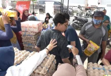 Gerakan Pangan Murah Pemkot Samarinda Diserbu Warga Sungai Kapih