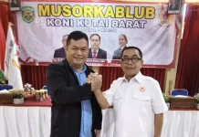 Alsiyus Terpilih Aklamasi Pimpin KONI Kutai Barat