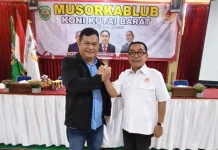 Musorkablub, Alsiyus Terpilih Aklamasi Pimpin KONI Kubar 2025-2029
