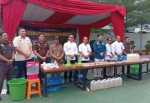 Kejari Samarinda Musnahkan Ratusan Barang Bukti Perkara Pidana Putusan Tetap