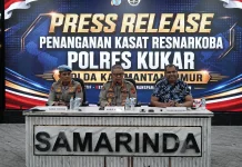 Oknum Polisi di Kukar Ditangkap Pasok Liquid Vape Narkoba Sintetis