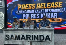 Polda Kaltim Gerebek Kampung Narkoba di Gang Kedondong, Omzet Ratusan Juta