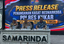 Polda Kaltim Proses Etik Kasat Narkoba Kukar Tersangka Kasus Liquid Etomidate