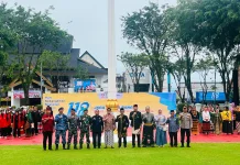 Upacara Harkitnas Balikpapan Dihiasi Ragam Baju Adat Nusantara